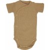 LODGER Hydrofilné zavinovacie body s krátkym rukávom Romper Ciumbelle Honey