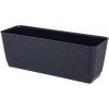 ProsperPlast Kvetináč RATOLLA P | antracit 49,2 cm
