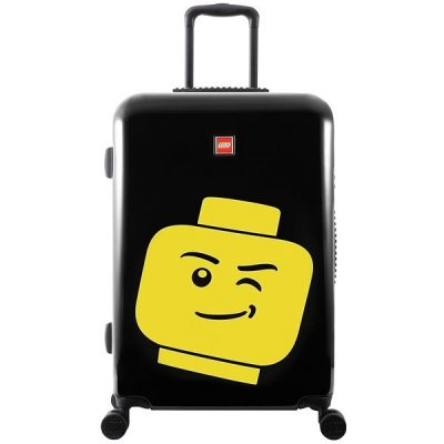 LEGO Luggage ColourBox Minifigure Head 24" – Čierny 5711013080662