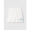 GAP Detská kraťasová sukňa Biela XS