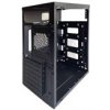 EUROCASE skříň ML N6-550B, Midi Tower, 2x USB 3.0, 2x audio, bez zdroje