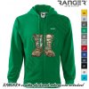 Mikina RANGER® - TOPÁNKY - a L Zelená