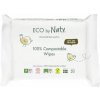 Vlhčené obrúsky ECO by Naty bez vône - pre citlivú pokožku 20ks