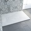 Sprchová vanička Aurlane Stone 90 x 140 x 2,6 cm biela matná FAC204