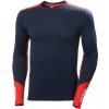 Helly Hansen termo tričko Lifa Merino Midweight Crew navy