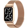 PROTEMIO 101661 SET MILANESE Kovový obal na hodinky + remienok Xiaomi Smart Band 9 Pro ROSE GOLD