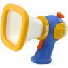 LeanToys Megafon pro děti, měnič hlasu, světelné efekty, modrý