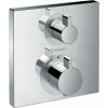 Hansgrohe Ecostat Square - Termostat pod omietku pre dva spotrebiče, chróm 15714000