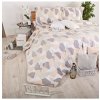 Obliečky z mikroplyšu Daisy, Štandardný set jednolôžko obsahuje 1x 140x200 + 1x 70x90