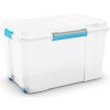Scuba box XL biely, 106l, modré zatváranie OBI Corporate