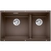 Blanco Subline 480/320 - Silgranitový drez, 86x46 cm, kávová 523593