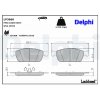 Sada brzdových platničiek, vždy 4 kusy v sade DELPHI LP3666