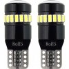 LED žiarovky CANBUS 18SMD 3014 + 1SMD 1SMD T10 W5W White 12V/24V