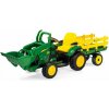 John Deere (PegPerego) PegPerego John Deere Ground Loader + Vlečka Stake Side Trailer