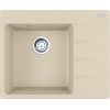 Franke Centro CNG 611-62 TL/2, 620x500 mm, fragranitový drez, Pieskový melír 114.0637.497