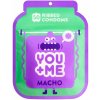 YOU ME Macho kondómy so stimulujúcimi vrúbkami 50 ks