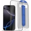 Ochranné sklo AlzaGuard 2.5D Glass EasyFit DustFree 2 Pack pre iPhone 16 Pro s inštalačným rámčekom (AGD-EFD14)