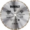 DeWALT DT40213 - Diamantový rezný kotúč so segmentovaným obvodom, 350×25,4mm, na suché rezanie