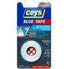 Ceys Blue Tape obojstranná lepiaca páska 19 mm x 1,5 m