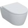 GEBERIT - iCon Závesné WC s doskou, Rimfree, SoftClose, alpská biela 501.663.JT.1