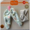 Obleček na miminko - holčičku Bibi od firmy Paola Reina (Obleček na Los Peques 21 cm)