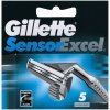 Gillette Sensor Excel náhradné čepele 5 ks pre mužov