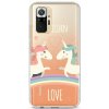 Kryt TopQ Xiaomi Redmi Note 10 Pro silikón Unicorn Love 58102