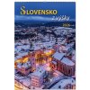 Nástenný kalendár Slovensko z výšky 2026 -