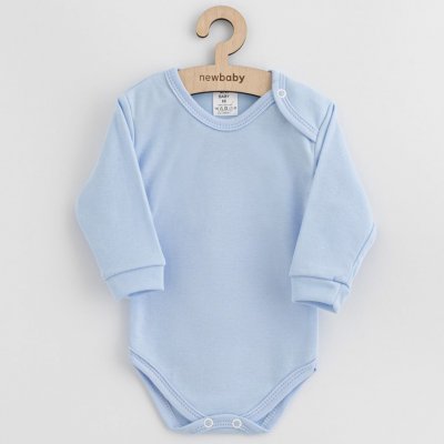 Dojčenské bavlnené body New Baby modrá, veľ. 86 (12-18m)