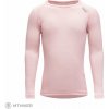 Devold Breeze Merino detské tričko, chalk pink 8 rokov