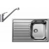 Blanco Set drezu Tipo 45 S Compact a batérie Daras, nerezová/chróm SET 04-A 25 DARAS