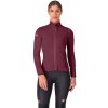 Castelli Alpha 150 W Jacket, Deep bordeaux Veľkosť: L Dámska bunda do chladného počasia