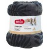 Pelech deka COCOON 200x150cm antracit se vzorem Zolux