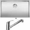 Blanco ZEROX 700-U nerez Durinox 521560 + Blanco DARAS-S chróm 517731