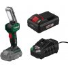 Parkside® Aku LED ručná lampa 20 V Plhla 20 Li C1 + Smart akumulátor 20 V/4 Ah + Nabíjačka akumulátora 20 V/4,5 A (800011204)