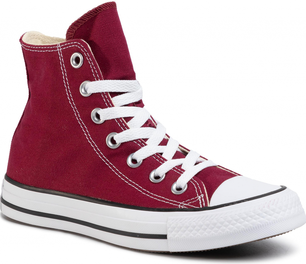 Converse All Star Hi Top Trainers maroon