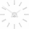 Dizajnové nalepovacie hodiny Future Time FT9600WH Modular white 60cm (8594186620487)