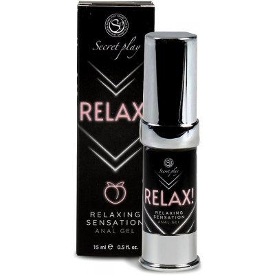 Secret play Relax! análny lubrikačný gél 15 ml