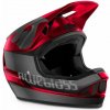 BLUEGRASS přilba LEGIT černá/červená metalická -60/62