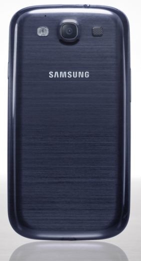 Kryt Samsung i9300 Galaxy S III zadný modrý