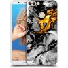 Picasee silikónový prehľadný obal pre Huawei P Smart - Black Gold 2