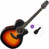 Takamine GN30CE Basic SET Brown Sunburst Elektroakustická gitara Jumbo