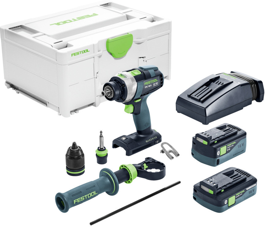 Festool TPC 18/4 5,0/4,0 I-Plus QUADRIVE