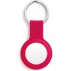 Aiino - GiGiTag Silicon holder with keychain for AirTag - Cherry