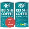 Ashwagandha Reishi BIO mletá káva 100g plechovka 1+1 zadarmo ANilab Tubus Ashwagandha Reishi Mletá káva ANi