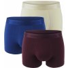 TOMMY HILFIGER - boxerky 3PACK everyday luxe blue ink & deep burgundy - limitovaná edícia-L (89-100 cm)