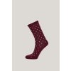 Gant ponožky DOT SOCKS PLUMPED RED