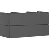 Skrinka pod umývadlo pod dosku Hansgrohe Xilesa E 118x62x55 cm bridlicová matná šedá mat 54303760