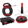Runpotec GmbH RUNPOTEC 10224 Sada RP5 s digitálnym počítadlom metrov 30 m + XB 300 Cable Roller Multi-Set, vrátane multifunkčného tŕňa v systémovom kufri