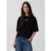 GAP Oversize tričko s logom VintageSoft Čierna XL